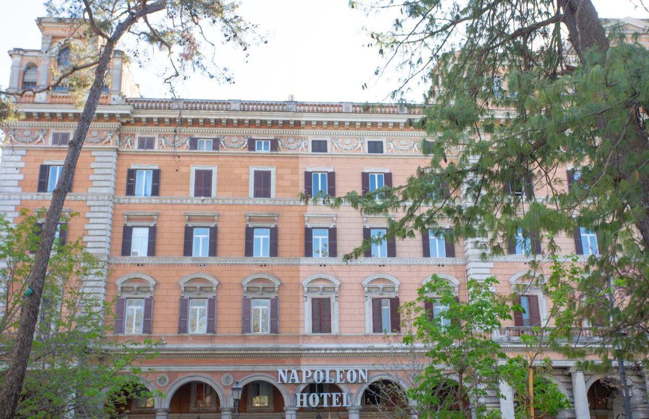 Hotel Napoleon Roma Exterior foto